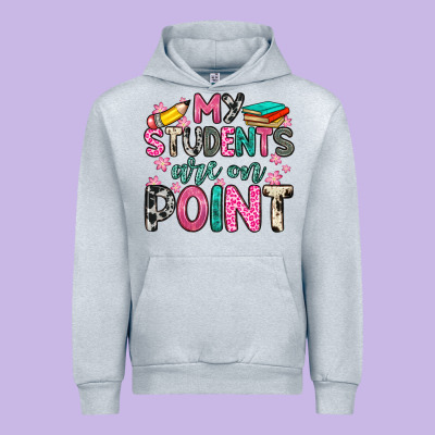 My Students Are On Point Urban Hoodie Designed By Zillion Design Studio