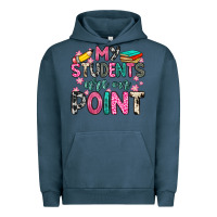 Pigment Midnight Navy my students are on point Urban Hoodie - Zillion Design Studio
