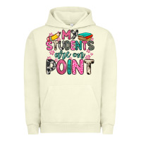 Pigment Pistachio my students are on point Urban Hoodie - Zillion Design Studio