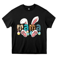 Black mama easter Heavy Core Tee - LillyAllenDesigns