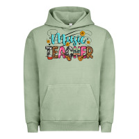 Pigment Oil Green music teacher Urban Hoodie - Zillion Design Studio