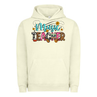 Pigment Pistachio music teacher Urban Hoodie - Zillion Design Studio