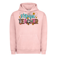 Pigment Salmon music teacher Urban Hoodie - Zillion Design Studio