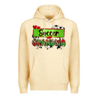 Pina Colada soccer grandma with leopard Premium Hoodie - Zillion Design Studio
