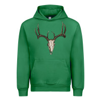 Emerald deer skull Urban Hoodie - RanaPortraitStore