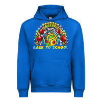 Cobalt hello back to school rainbow Urban Hoodie - texasbilliewilder
