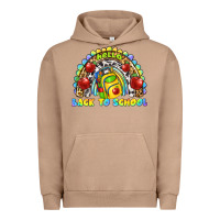 Pigment Burro hello back to school rainbow Urban Hoodie - texasbilliewilder