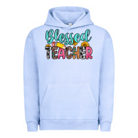 Pigment Grape Ice blessed teacher Urban Hoodie - Zillion Design Studio