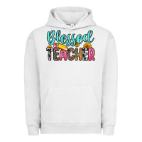 Pigment Lunar Rock blessed teacher Urban Hoodie - Zillion Design Studio