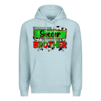 Blue Mist soccer brother Premium Hoodie - Zillion Design Studio