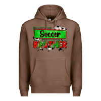 Chestnut soccer brother Premium Hoodie - Zillion Design Studio