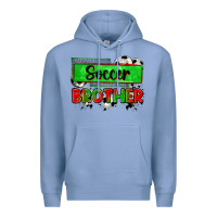 Colony Blue soccer brother Premium Hoodie - Zillion Design Studio