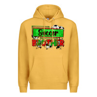 Mustard soccer brother Premium Hoodie - Zillion Design Studio