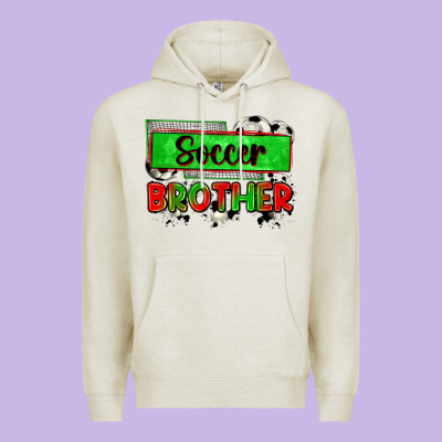 Soccer Brother Premium Hoodie Designed By Zillion Design Studio