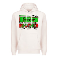 Pale Pink soccer brother Premium Hoodie - Zillion Design Studio