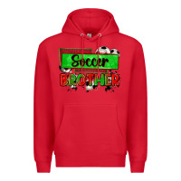 Red soccer brother Premium Hoodie - Zillion Design Studio