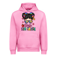 Fuchsia Pink hello fifth grade Urban Hoodie - texasbilliewilder
