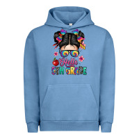 Pigment Pebble Blue hello fifth grade Urban Hoodie - texasbilliewilder
