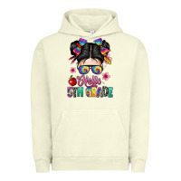 Pigment Pistachio hello fifth grade Urban Hoodie - texasbilliewilder