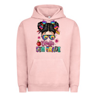 Pigment Salmon hello fifth grade Urban Hoodie - texasbilliewilder