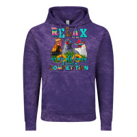 Cloud Purple relax we are all crazy  competition Vintage Hoodie - AdoDesignShop