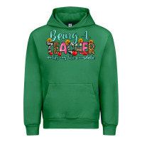 Emerald being a teacher makes my life complete Urban Hoodie - Zillion Design Studio
