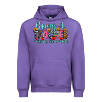 Tulip being a teacher makes my life complete Urban Hoodie - Zillion Design Studio
