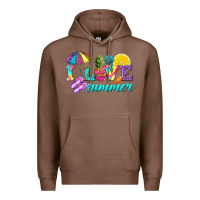 Chestnut i love summer Premium Hoodie - texasbilliewilder