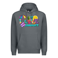 Rock i love summer Premium Hoodie - texasbilliewilder