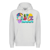 Dove Grey i love summer Premium Hoodie - texasbilliewilder