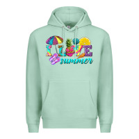 Seafoam i love summer Premium Hoodie - texasbilliewilder