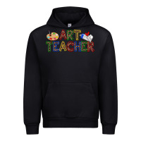 Black art teacher Urban Hoodie - Zillion Design Studio