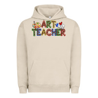 Pigment French Oak art teacher Urban Hoodie - Zillion Design Studio
