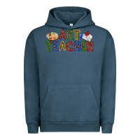 Pigment Midnight Navy art teacher Urban Hoodie - Zillion Design Studio