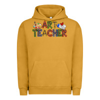 Pigment Peanut Butter art teacher Urban Hoodie - Zillion Design Studio