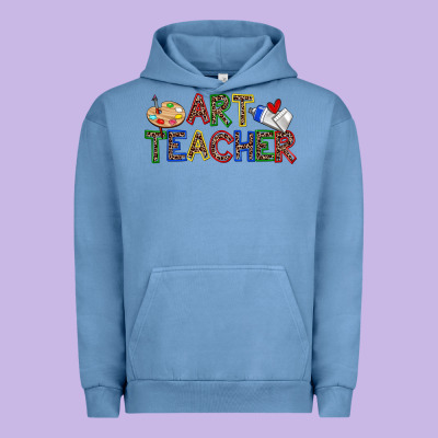 Art Teacher Urban Hoodie Designed By Zillion Design Studio
