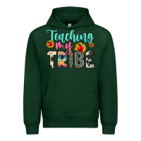 Forest Green teaching my tribe Urban Hoodie - Zillion Design Studio