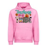 Fuchsia Pink teaching my tribe Urban Hoodie - Zillion Design Studio