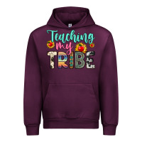 Mauve Wine teaching my tribe Urban Hoodie - Zillion Design Studio
