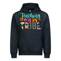 Navy teaching my tribe Urban Hoodie - Zillion Design Studio