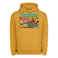 Pigment Peanut Butter teaching my tribe Urban Hoodie - Zillion Design Studio