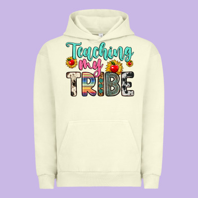 Teaching My Tribe Urban Hoodie Designed By Zillion Design Studio
