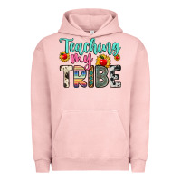 Pigment Salmon teaching my tribe Urban Hoodie - Zillion Design Studio