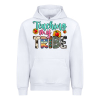 White teaching my tribe Urban Hoodie - Zillion Design Studio