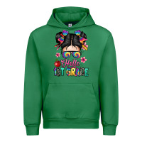 Emerald hello first grade Urban Hoodie - texasbilliewilder