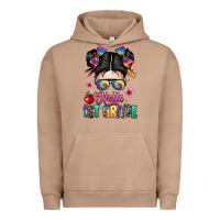 Pigment Burro hello first grade Urban Hoodie - texasbilliewilder
