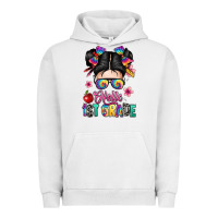 Pigment Lunar Rock hello first grade Urban Hoodie - texasbilliewilder