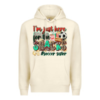 Sandshell i'm just here for the snacks #soccer sister Premium Hoodie - Zillion Design Studio