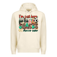 Tofu i'm just here for the snacks #soccer sister Premium Hoodie - Zillion Design Studio