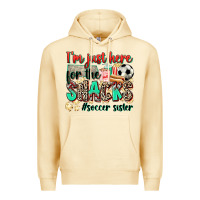 Pina Colada i'm just here for the snacks #soccer sister Premium Hoodie - Zillion Design Studio